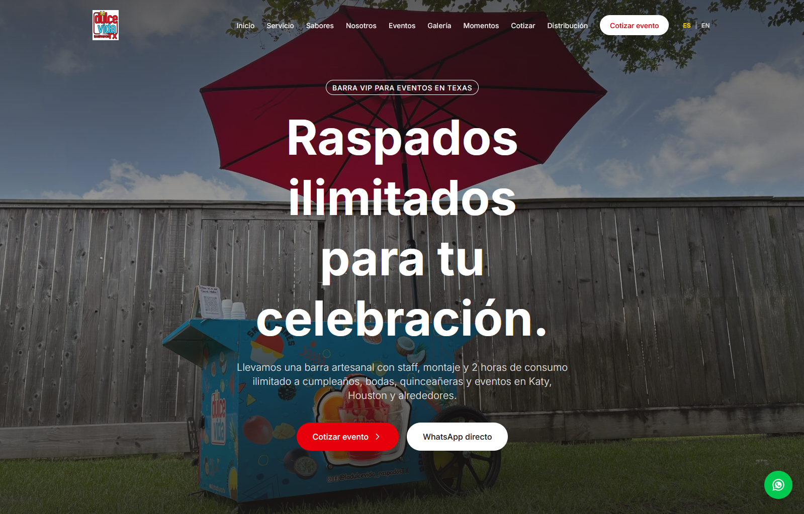 La Dulce Vida Raspados TX